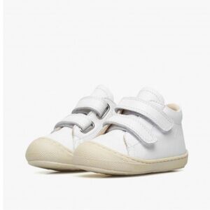 NWT NATURINO COCOON VL Leather first step shoes in White